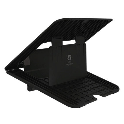 FELLOWES - Soporte Fellowes para Laptop Breyta Color Negro 12 con Ajustes de Altura