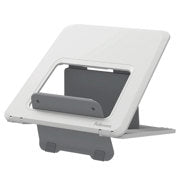 FELLOWES - Soporte Fellowes para Laptop Breyta Color Blanco 12 con Ajustes de Altura