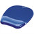 FELLOWES - Mouse Pad Fellowes con Reposamuñecas de Gel Crystal Color Azul