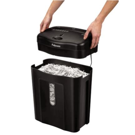 FELLOWES - Trituradora Fellowes Powershred 11C Corte Cruzado 11 Hojas 4.8 Galones Color Negro