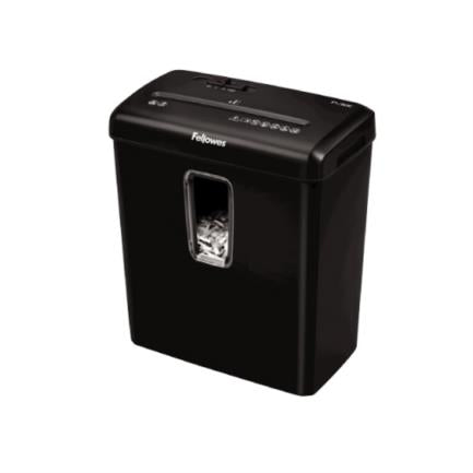 FELLOWES - Trituradora Fellowes Powershred P-30C Corte Cruzado 6 Hojas 4 Galones Color Negro