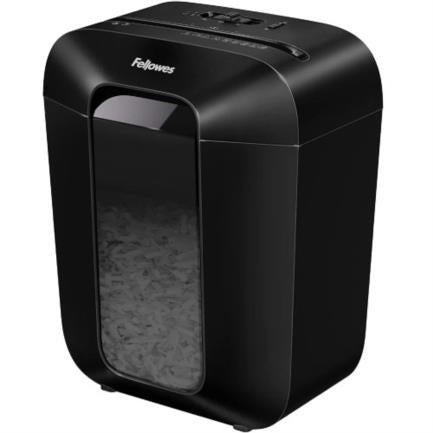 FELLOWES - Trituradora Fellowes Powershred LX50 Corte Cruzado 9 Hojas 4.4 Galones Color Negro