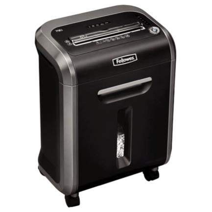 FELLOWES - Trituradora Fellowes Powershred 79Ci Corte Cruzado 16 Hojas 6 Galones Color Negro