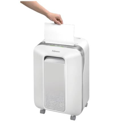 FELLOWES - Trituradora Fellowes Powershred LX200 Microcorte 12 Hojas 6 Galones Color Blanco