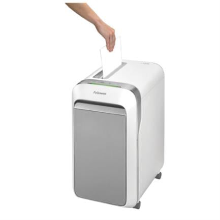 FELLOWES - Trituradora Fellowes Powershred LX220 Microcorte 20 Hojas 8 Galones Color Blanco