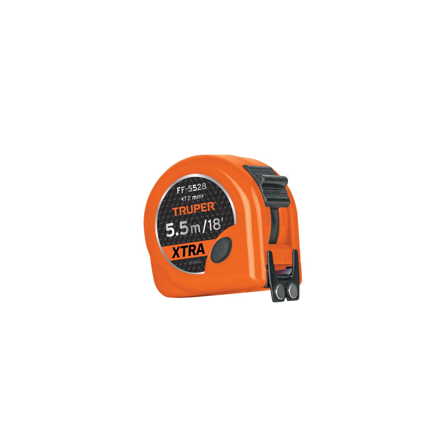 Flexometro XTRA 5.5 m cinta extra ancha 28 mm, Truper