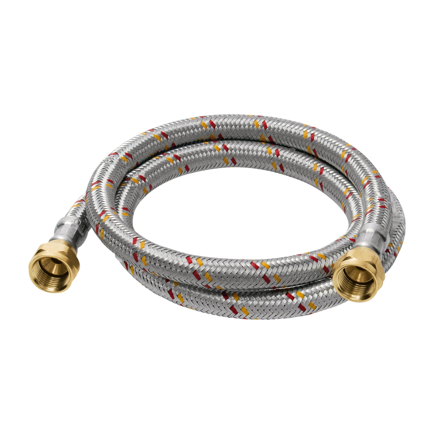 Manguera para gas, aluminio, 3/8', 100 cm, Foset Basic