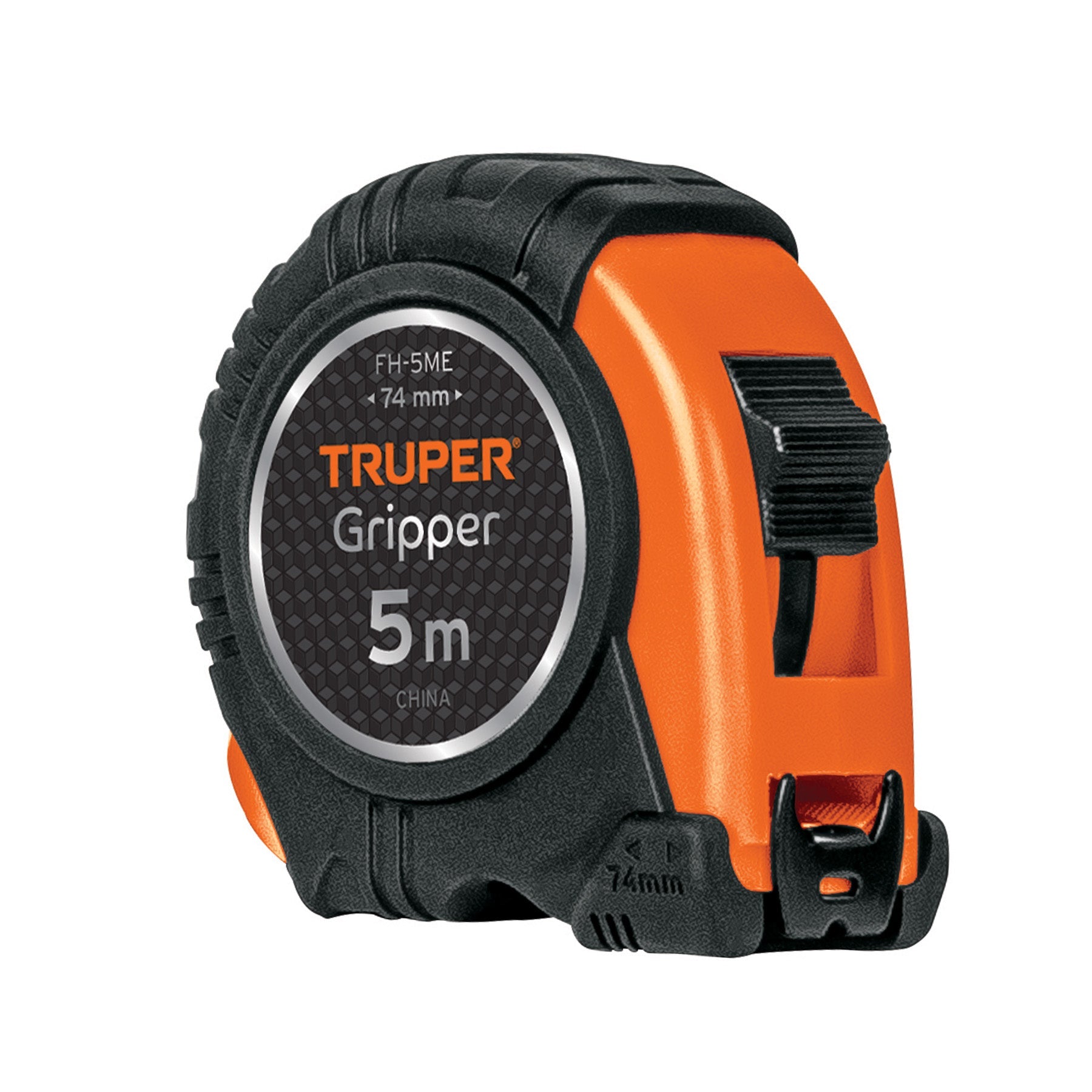 Flexometro contra impactos 5 m cinta 19 mm grad. metrica