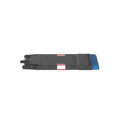 PANDUIT - Cassette HD Flex Para 12 Fibras Monomodo OS2, de MPO a 6 Conectores LC Duplex, Color Azul