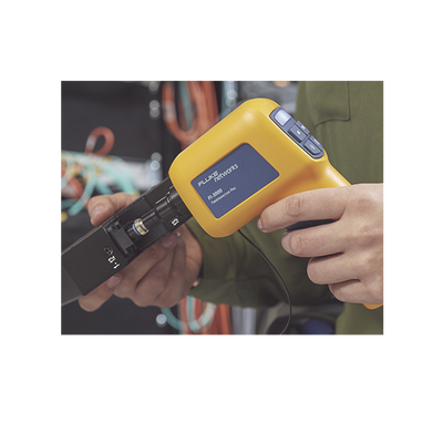 FLUKE NETWORKS - Cámara de Inspección FiberInspector, con Sonda Para Probar Terminaciones de Fibra Óptica, Compatible con Fibras Individuales o Conectores MPO