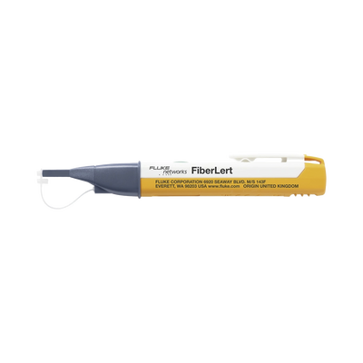 FLUKE NETWORKS - Detector de Fibra Activa y Potencia Óptica FiberLert, Para Fibras Monomodo y Multimodo en Lambdas de 850 a 1625 nm, Detección sin Contacto, Compatibles con Conectores UPC y APC