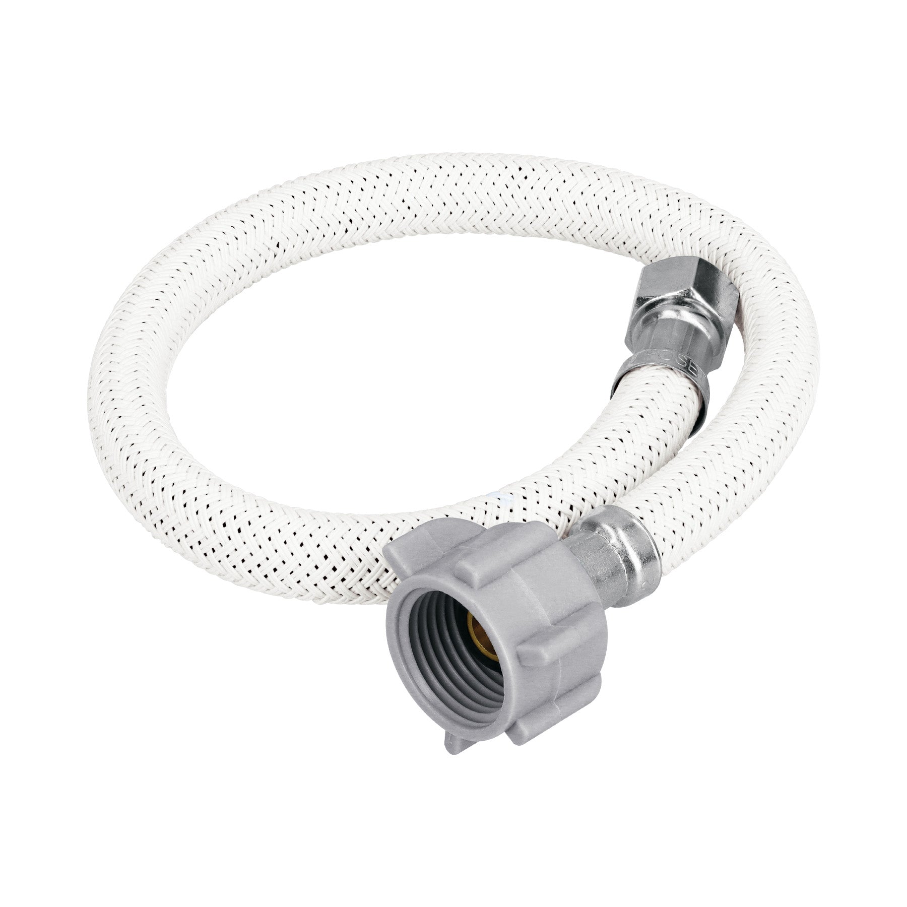 Manguera lavabo/fregadero,vinilo,1/2'x3/8',40cm, plast/lat