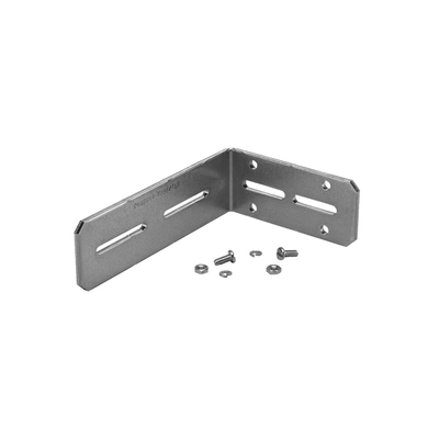 PANDUIT - Soporte de Montaje en Pared, para Canaletas FiberRunner 2X2 o 4X4, Color Metalico