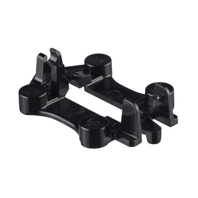 PANDUIT - Soporte Para Terminación de Conectores LC Pre-Pulidos Opticam® 2, Con Tubo de Alineación, Color Negro