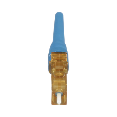 PANDUIT - Conector de Fibra Óptica LC Simplex OptiCam, Monomodo 9/125 OS2, Pre-pulido, Color Azul