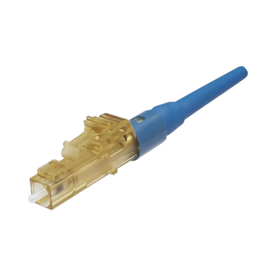 PANDUIT - Conector de Fibra Óptica LC Simplex OptiCam, Monomodo 9/125 OS2, Pre-pulido, Color Azul