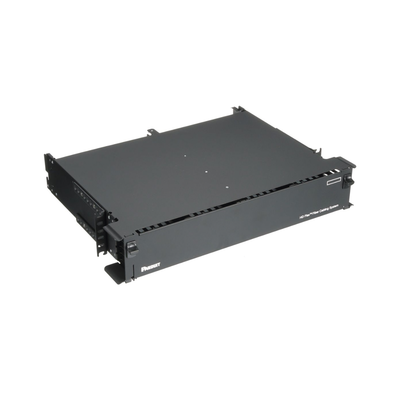 PANDUIT - Panel de Distribución de Fibra Óptica, Acepta 12 Cassettes HD Flex y 144 Fibras por UR, Hasta 2 UR