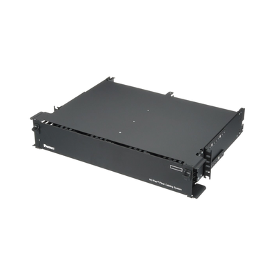 PANDUIT - Panel de Distribución de Fibra Óptica, Acepta 12 Cassettes HD Flex y 144 Fibras por UR, Hasta 2 UR