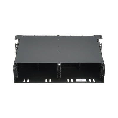 PANDUIT - Panel de Distribución de Fibra Óptica, Acepta 12 Cassettes HD Flex y 144 Fibras por UR, Hasta 2 UR