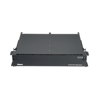 PANDUIT - Panel de Distribución de Fibra Óptica, Acepta 12 Cassettes HD Flex y 144 Fibras por UR, Hasta 2 UR