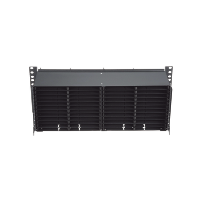 PANDUIT - Panel de Distribución de Fibra Óptica, Acepta 12 Cassettes HD Flex y 144 Fibras por UR, 4 UR