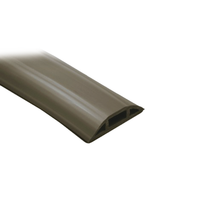 THORSMAN - Canaleta flexible color cafe de PVC auto extinguible tramo de 2.5m