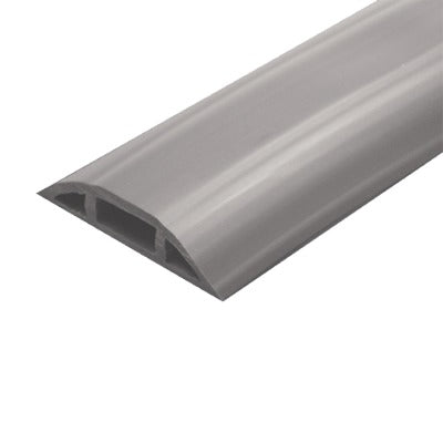THORSMAN - Canaleta flexible color gris de PVC auto extinguible tramo de 2.5m (9300-01253)