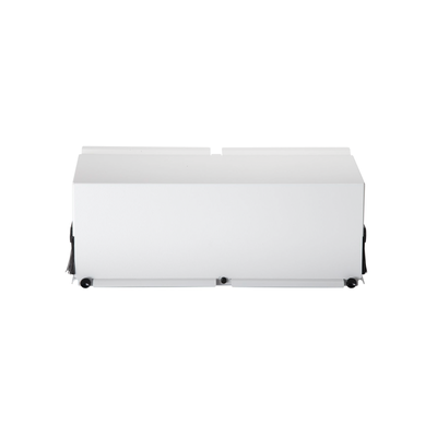 PANDUIT - Placa Para Administración de Cables de Fibra Óptica en Paneles HD Flex, 4 UR, Color Negro
