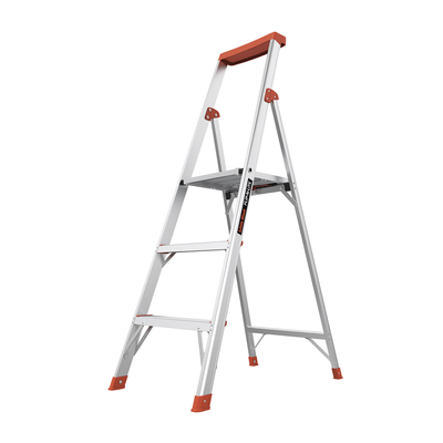 LITTLE GIANT LADDER SYSTEMS - Escalera con 3 peldaños de 1.5 metros de aluminio.