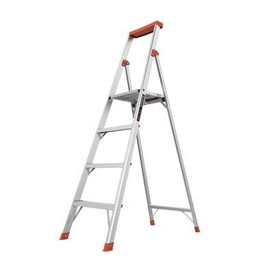 LITTLE GIANT LADDER SYSTEMS - Escalera con 4 peldaños de 1.8 metros de aluminio.