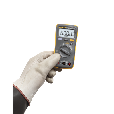 FLUKE - Multímetro Digital de Tamaño Compacto, Para Medición de Corriente y Tensión, Uso con Voltaje Máximo de 600 V, Pantalla LED Retroiluminada
