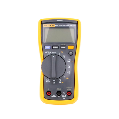 FLUKE - Multímetro Digital para Electricista, con Detector de Voltaje sin Contacto, Uso con Voltaje Máximo de 600 V, Pantalla LED Retroiluminada