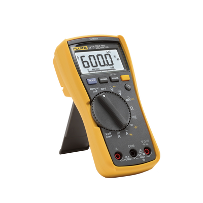 FLUKE - Multímetro Digital para Electricista, con Detector de Voltaje sin Contacto, Uso con Voltaje Máximo de 600 V, Pantalla LED Retroiluminada