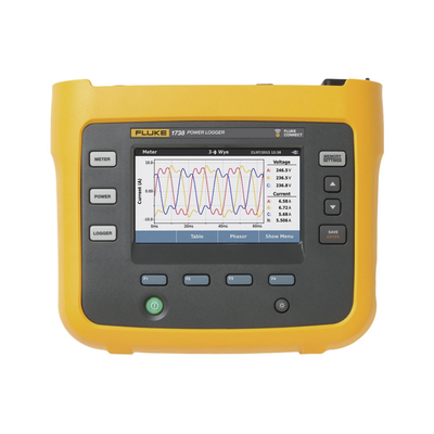 FLUKE - Registrador Trifásico de Calidad  Eléctrica, Versión  Avanzada con  WIFI/BLEU