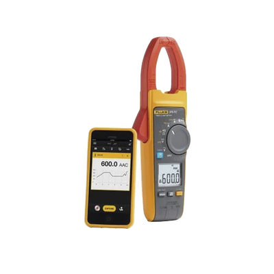 FLUKE - Amperímetro de Gancho 600A TRMS AC/DC C/Filtro con FC