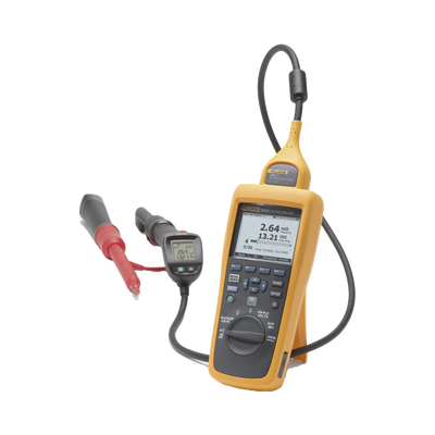 FLUKE - Analizador Avanzado de Baterías, con Medición de Temperatura, Resistencia, Tensión, Corriente CC o CA, y Frecuencia