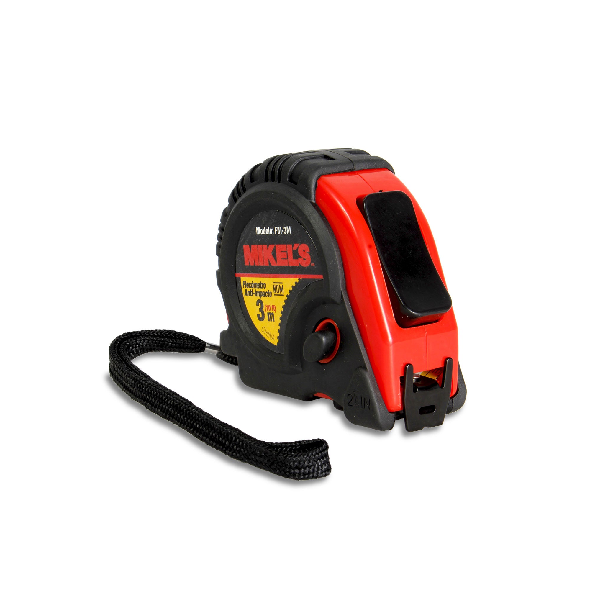 Flexómetro Anti-Impacto (3 mts)