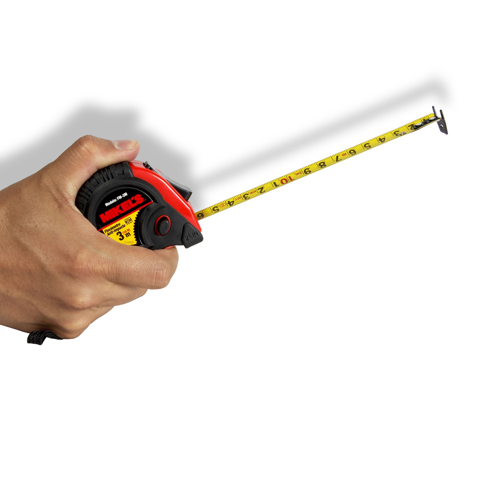 Flexómetro Anti-Impacto (3 mts)