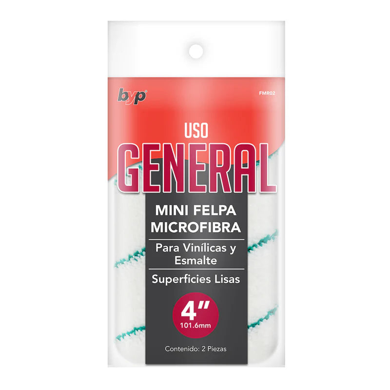 Mini felpa microfibra para pintura vinílica y esmaltes