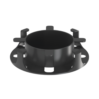 PANDUIT - Administrador de Fibra Óptica en Paneles Opticom de 1 UR, Color Negro, 2 Piezas