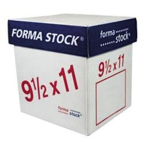 FORMASTOCK - Papel Formastock 9.5x11" Blanco 1Tanto C/3000