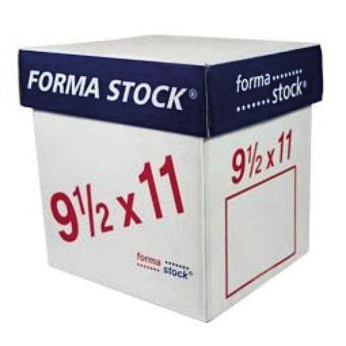 FORMASTOCK - Papel Formastock 9.5x11" Blanco 3Tantos C/1000