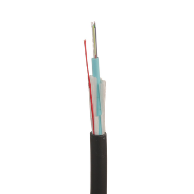 PANDUIT - Cable de Fibra Óptica de 12 Hilos, Multimodo OM4 50/125 Optimizada, Interior/Exterior, Loose Tube 250um, No Conductiva (Dieléctrica), OFNR (Riser), Precio Por Metro