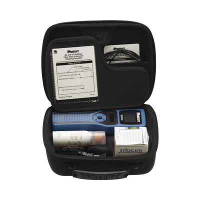 PANDUIT - Kit Completo de Herramienta OCTT Opticam 2 de Panduit, para Terminación de Conectores Pre-Pulidos LC, SC o ST, Incluye Desforradora y Cleaver