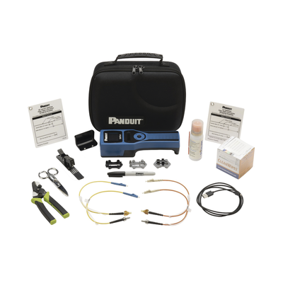 PANDUIT - Kit Completo de Herramienta OCTT Opticam 2 de Panduit, para Terminación de Conectores Pre-Pulidos LC, SC o ST, Incluye Desforradora y Cleaver