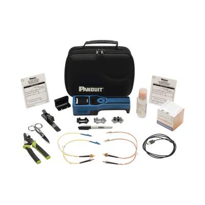 PANDUIT - Kit Completo de Herramienta OCTT Opticam 2 de Panduit, para Terminación de Conectores Pre-Pulidos LC, SC o ST, Incluye Desforradora y Cleaver