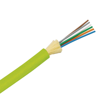 PANDUIT - Cable de Fibra Óptica de 6 Hilos, Multimodo OM5 50/125 Optimizada, Interior, Tight Buffer 900um, No Conductiva (Dieléctrica), OFNP (Plenum), Precio Por Metro