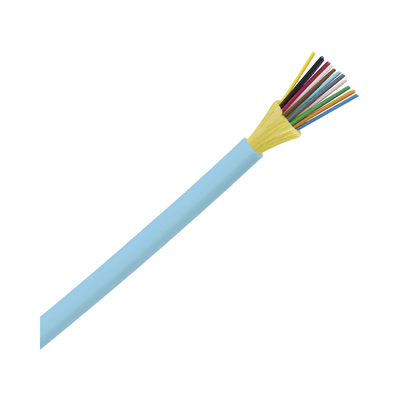 PANDUIT - Cable de Fibra Óptica de 12 Hilos, Multimodo OM3 50/125 Optimizada, Interior, Tight Buffer 900 µm, No Conductiva (Dieléctrica), OFNR (Riser), Precio Por Metro