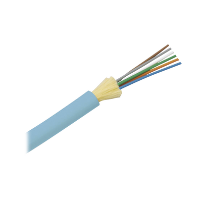PANDUIT - Cable de Fibra Óptica de 12 Hilos, Multimodo OM4 50/125 Optimizada, Interior, Tight Buffer 900um, No Conductiva (Dieléctrica), OFNR (Riser), Precio Por Metro