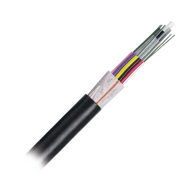 PANDUIT - Cable de Fibra Óptica 12 Hilos, OSP (Planta Externa), No Armada (Dieléctrica), MDPE (Polietileno de Media Densidad), Multimodo OM3 50/125 Optimizada, Precio Por Metro